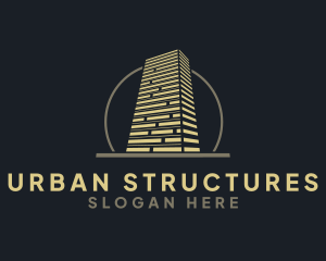 Business Skyscraper Building logo design