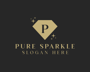 Sparkle Diamond Jewelry logo design