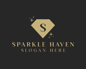 Sparkle Diamond Jewelry logo design