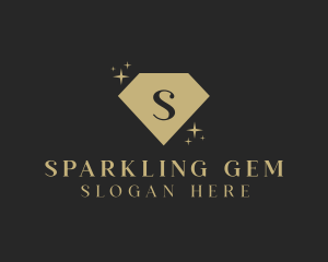 Sparkle Diamond Jewelry logo design