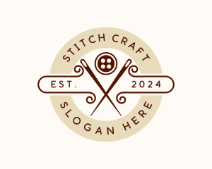 Needle Button Sewing logo