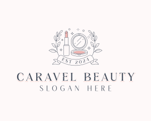 Cosmetics Beauty Lipstick logo design