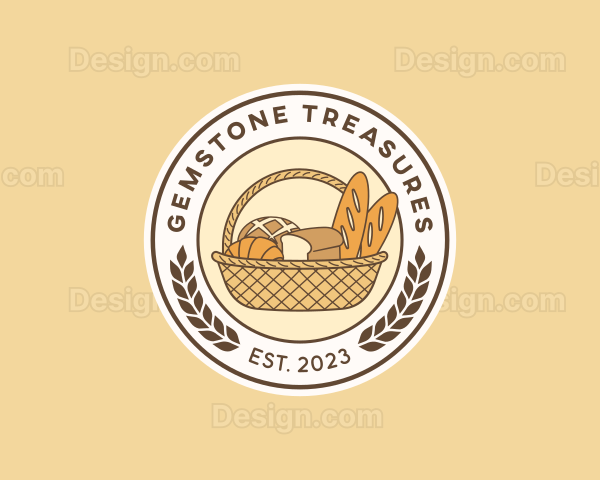 Bread Pastry Basket Logo