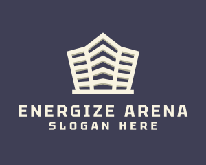 Arena Town Building  logo