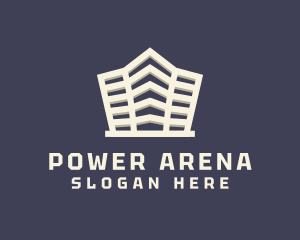 Arena Town Building  logo