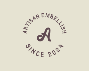 Artisanal Studio Brand logo design