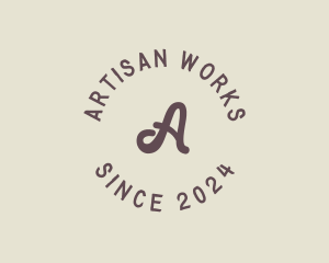 Artisanal Studio Brand logo design