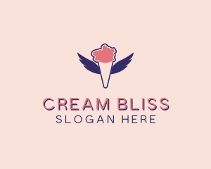 Ice Cream Wings  logo