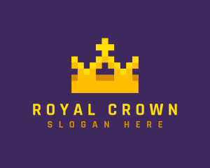 Crown King Pixelated logo