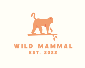 Wild Monkey Branch logo design