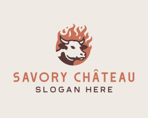 Hot Beef Steakhouse logo design