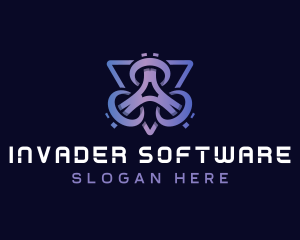 Network Startup Software logo design