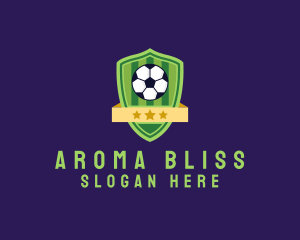 Soccer Ball Team Crest logo design