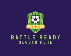 Soccer Ball Team Crest logo design