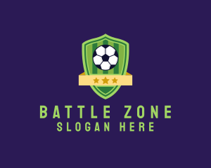 Soccer Ball Team Crest logo design