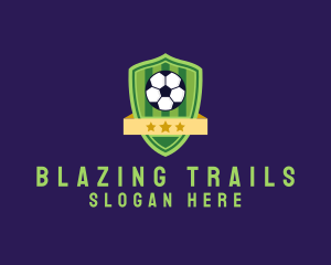 Soccer Ball Team Crest logo design