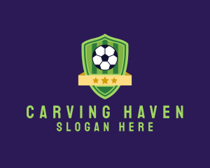 Soccer Ball Team Crest logo design