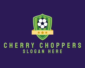 Soccer Ball Team Crest logo design