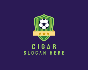 Soccer Ball Team Crest logo design