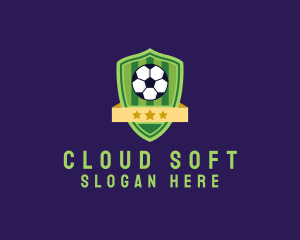 Soccer Ball Team Crest logo design