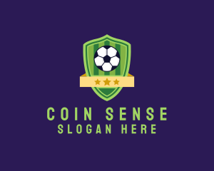 Soccer Ball Team Crest logo design