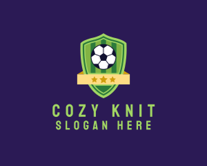 Soccer Ball Team Crest logo design