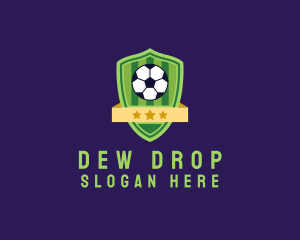 Soccer Ball Team Crest logo design