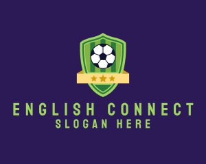 Soccer Ball Team Crest logo design