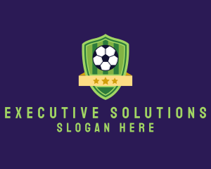 Soccer Ball Team Crest logo design