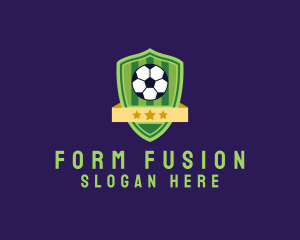 Soccer Ball Team Crest logo design