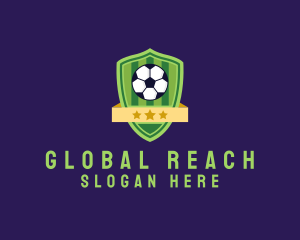 Soccer Ball Team Crest logo design