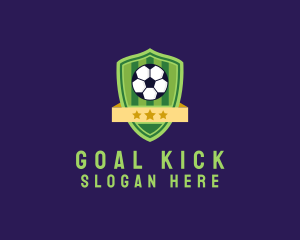 Soccer Ball Team Crest logo