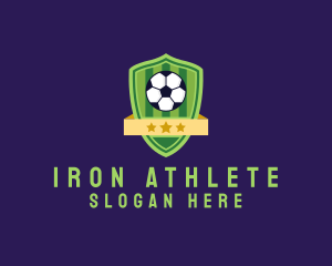 Soccer Ball Team Crest logo design