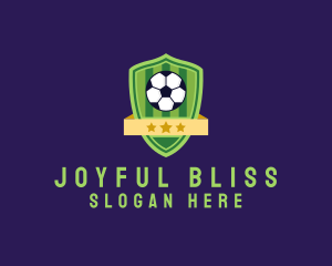 Soccer Ball Team Crest logo design