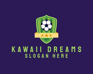 Soccer Ball Team Crest logo design