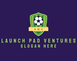 Soccer Ball Team Crest logo design