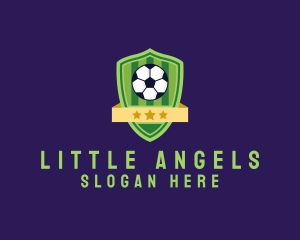 Soccer Ball Team Crest logo design