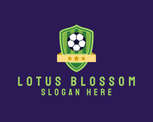 Soccer Ball Team Crest logo design