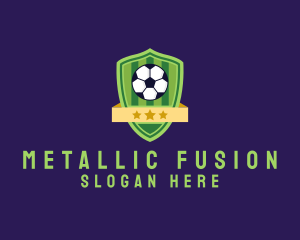 Soccer Ball Team Crest logo design