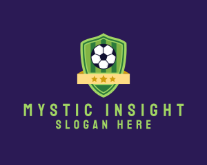 Soccer Ball Team Crest logo design