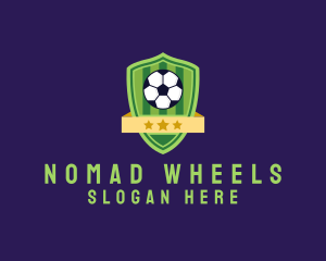 Soccer Ball Team Crest logo design