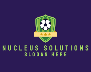 Soccer Ball Team Crest logo design