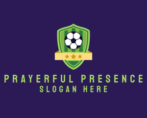 Soccer Ball Team Crest logo design