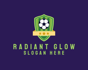 Soccer Ball Team Crest logo design