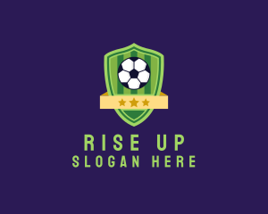 Soccer Ball Team Crest logo design