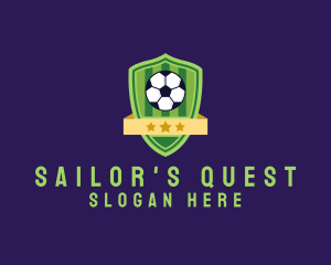 Soccer Ball Team Crest logo design