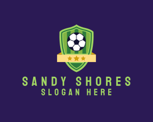 Soccer Ball Team Crest logo design