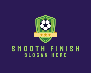 Soccer Ball Team Crest logo design