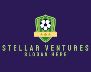 Soccer Ball Team Crest logo design