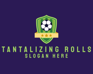 Soccer Ball Team Crest logo design